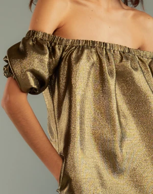 CYNTHIA ROWLEYElectra Dress - Metallic 7 CYNTHIA ROWLEYElectra Dress - Metallic - Image 7