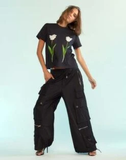 CYNTHIA ROWLEYEveryday Tees - Black/White -Cynthia Rowley Shop Everyday Tees 20231031203553 1