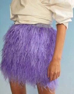 CYNTHIA ROWLEYFeather Skirt -Cynthia Rowley Shop Feather Skirt 20221031210833 2