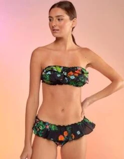 CYNTHIA ROWLEYFlirt Ruffle Bikini Bottom