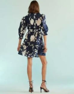 CYNTHIA ROWLEYGaia Dress - Navy/White -Cynthia Rowley Shop Gaia Dress 20230829224804 2