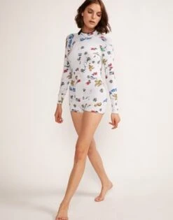 CYNTHIA ROWLEYGarden Floral High Tide Wetsuit - White Bouquet 11 CYNTHIA ROWLEYGarden Floral High Tide Wetsuit - White Bouquet -Cynthia Rowley Shop Garden Floral High Tide Wetsuit 20201015190809