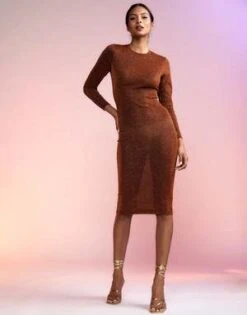 CYNTHIA ROWLEYGlitter Tease Dress -Cynthia Rowley Shop Glitter Tease Dress 20221117003104 2