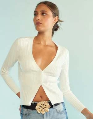 CYNTHIA ROWLEYHailey Knit Cardigan 2 CYNTHIA ROWLEYHailey Knit Cardigan - Image 2