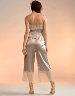 CYNTHIA ROWLEYIris Silk Pant - Camel -Cynthia Rowley Shop Iris Silk Pant 20221112050604 1