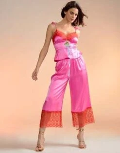 CYNTHIA ROWLEYIris Silk Pant - Pink -Cynthia Rowley Shop Iris Silk Pant 20221112050616 3