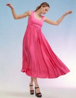 CYNTHIA ROWLEYIsla Dress - Hot Pink -Cynthia Rowley Shop Isla Dress 20220509231050 1