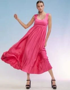 CYNTHIA ROWLEYIsla Dress - Hot Pink -Cynthia Rowley Shop Isla Dress 20220509231050 3