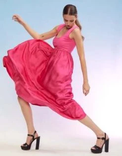 CYNTHIA ROWLEYIsla Dress - Hot Pink -Cynthia Rowley Shop Isla Dress 20220509231051