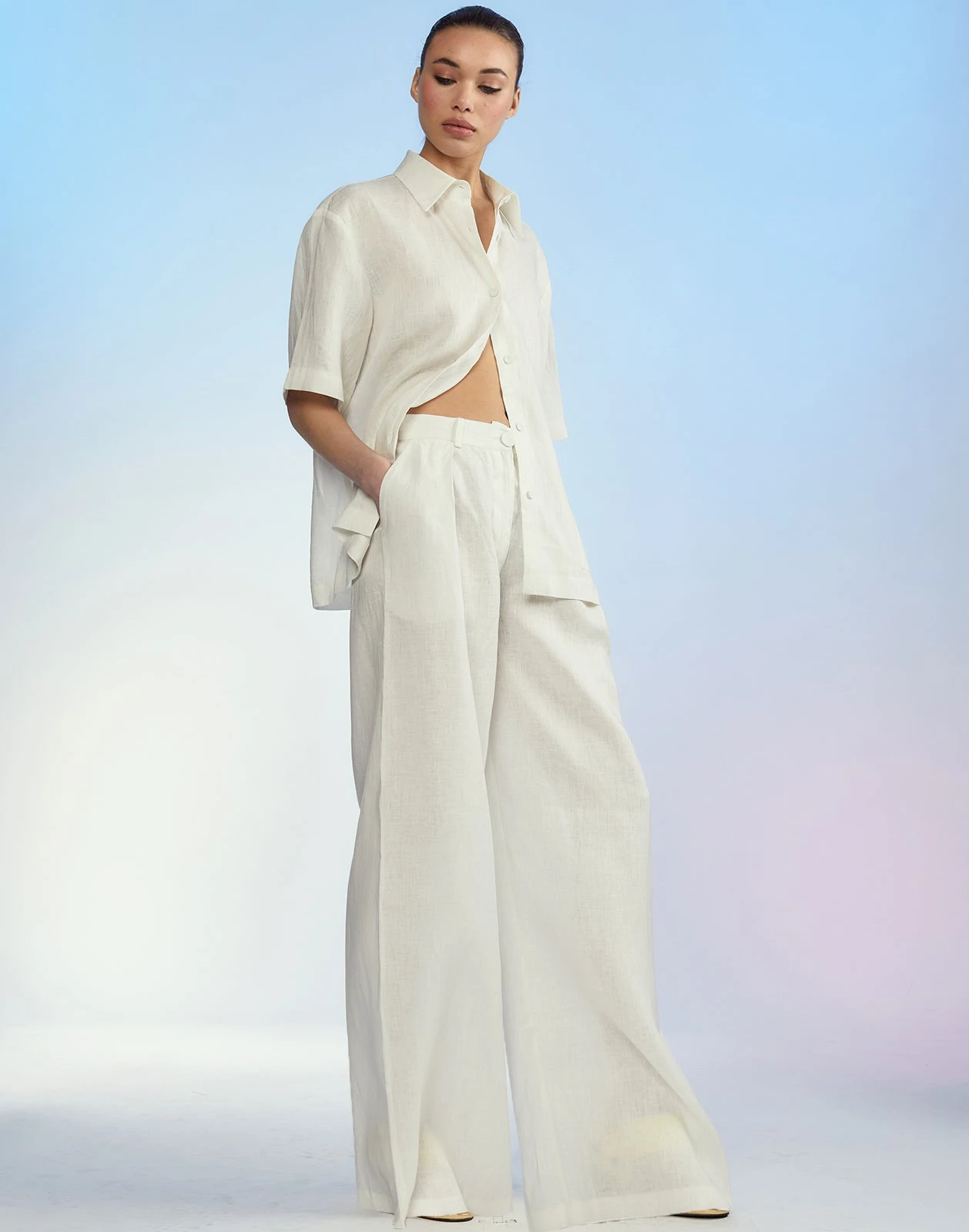 CYNTHIA ROWLEY Isola Linen Pants 5 CYNTHIA ROWLEY Isola Linen Pants - Image 5