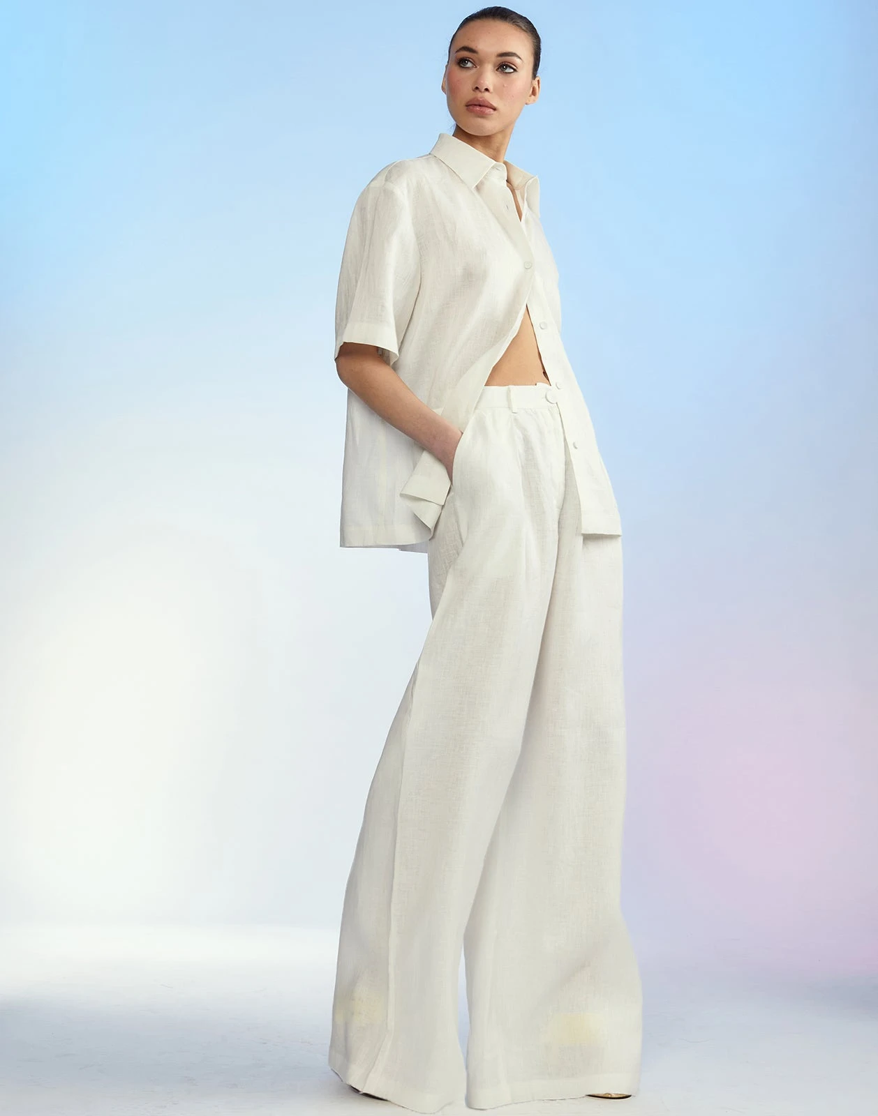 CYNTHIA ROWLEY Isola Linen Pants 1 CYNTHIA ROWLEY Isola Linen Pants