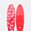 CYNTHIA ROWLEY Custom Short Surfboard - Tulips