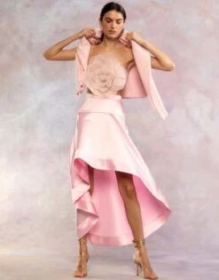 CYNTHIA ROWLEYLivia Satin Skirt