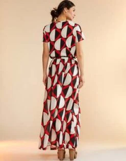 CYNTHIA ROWLEYMosaic Skirt - Geo Black/Red -Cynthia Rowley Shop Mosaic Skirt 20230729225326 1