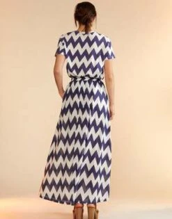 CYNTHIA ROWLEYMosaic Skirt - Navy/White -Cynthia Rowley Shop Mosaic Skirt 20230729225328 3