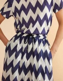 CYNTHIA ROWLEYMosaic Skirt - Navy/White -Cynthia Rowley Shop Mosaic Skirt 20230729225329