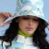 CYNTHIA ROWLEYNeoprene Bucket Hat - White Multi
