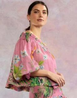 CYNTHIA ROWLEYNola Off Shoulder Top -Cynthia Rowley Shop Nola Off Shoulder Top 20230602202013 2