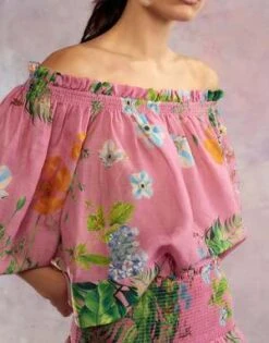 CYNTHIA ROWLEYNola Off Shoulder Top -Cynthia Rowley Shop Nola Off Shoulder Top 20230602202015 1