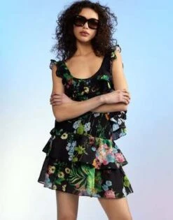 CYNTHIA ROWLEYNola Smocked Skirt -Cynthia Rowley Shop Nola Smocked Skirt 20230329223104 2