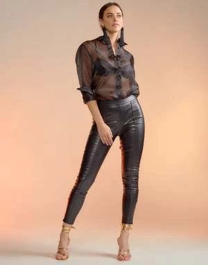 CYNTHIA ROWLEYOrganza Button Down Shirt 8 CYNTHIA ROWLEYOrganza Button Down Shirt - Image 8