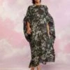 CYNTHIA ROWLEYParos Kaftan Dress - BLKMT