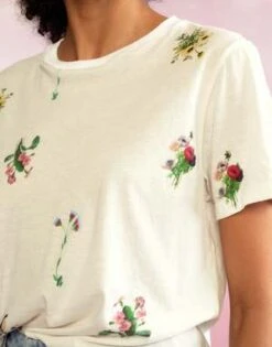 CYNTHIA ROWLEYPrinted T-Shirt - White Multi -Cynthia Rowley Shop Printed T Shirt 20230425173829 2