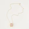 CYNTHIA ROWLEY Rose Quartz And Peridot Pendant