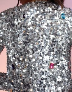 CYNTHIA ROWLEY Sequin Cropped Cardigan 10 CYNTHIA ROWLEY Sequin Cropped Cardigan -Cynthia Rowley Shop SPARKLEJACKET1