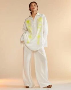 CYNTHIA ROWLEYScalea Embroidered Dress - White -Cynthia Rowley Shop Scalea Embroidered Dress 20230729225509