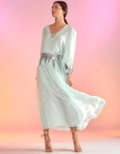 CYNTHIA ROWLEYSelene Sequin Skirt - MINT 15 CYNTHIA ROWLEYSelene Sequin Skirt - MINT -Cynthia Rowley Shop Selene Sequin Skirt 20230303185147 1