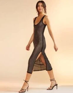 CYNTHIA ROWLEYSmoke Show Crystal Dress