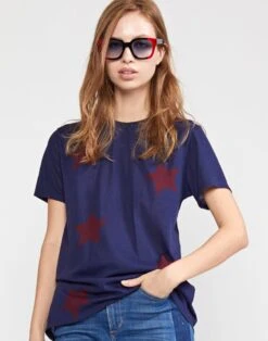 CYNTHIA ROWLEY Printed Stars Tee