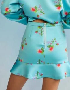 CYNTHIA ROWLEYStrawberry Bonded Mini Skirt -Cynthia Rowley Shop Strawberry Bonded Mini Skirt 20230414225936 3