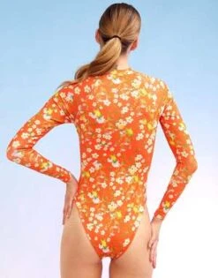 CYNTHIA ROWLEYSunny Surfsuit - Orange Multi 7 CYNTHIA ROWLEYSunny Surfsuit - Orange Multi -Cynthia Rowley Shop Sunny Surfsuit 20220509231834 3