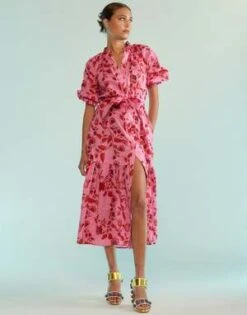 CYNTHIA ROWLEYTropea Dress - Pink/Red -Cynthia Rowley Shop Tropea Dress 20230729225556 2