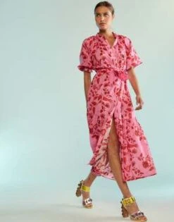 CYNTHIA ROWLEYTropea Dress - Pink/Red -Cynthia Rowley Shop Tropea Dress 20230729225556 3