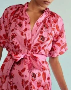 CYNTHIA ROWLEYTropea Dress - Pink/Red -Cynthia Rowley Shop Tropea Dress 20230729225557 1