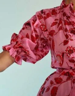 CYNTHIA ROWLEYTropea Dress - Pink/Red -Cynthia Rowley Shop Tropea Dress 20230729225557