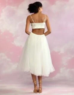 CYNTHIA ROWLEYTulle Skirt - White -Cynthia Rowley Shop Tulle Skirt 20230407185332