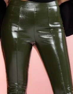 CYNTHIA ROWLEYVegan Leather Pants - Dark Green 9 CYNTHIA ROWLEYVegan Leather Pants - Dark Green -Cynthia Rowley Shop Vegan Leather Pants 20221119014944
