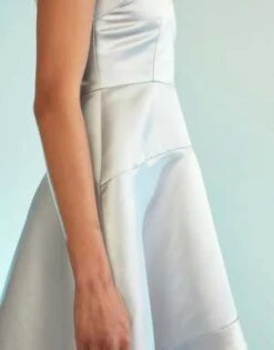 CYNTHIA ROWLEYVioletta Dress - Silver -Cynthia Rowley Shop Violetta Dress 20230824232734 1