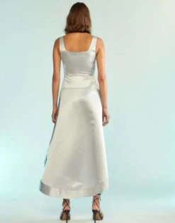 CYNTHIA ROWLEYVioletta Dress - Silver -Cynthia Rowley Shop Violetta Dress 20230824232734 2