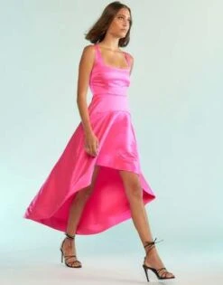 CYNTHIA ROWLEYVioletta Dress - Hot Pink -Cynthia Rowley Shop Violetta Dress 20230824232738 2