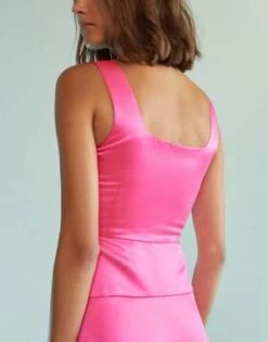 CYNTHIA ROWLEYVioletta Dress - Hot Pink -Cynthia Rowley Shop Violetta Dress 20230824232738 4