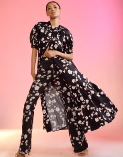 CYNTHIA ROWLEY Bonded Fit And Flare Pants 13 CYNTHIA ROWLEY Bonded Fit And Flare Pants -Cynthia Rowley Shop bb6