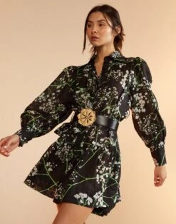 CYNTHIA ROWLEY Baby's Breath Shirt Dress 15 CYNTHIA ROWLEY Baby's Breath Shirt Dress -Cynthia Rowley Shop bbp6