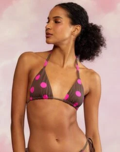 CYNTHIA ROWLEY Becca String Bikini Top