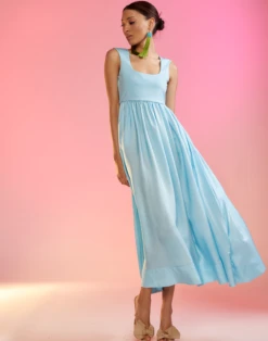 CYNTHIA ROWLEY Isla Dress -Cynthia Rowley Shop blueisla5