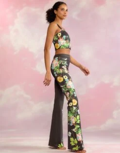 CYNTHIA ROWLEY Bonded Fit And Flare Pant -Cynthia Rowley Shop bondd14